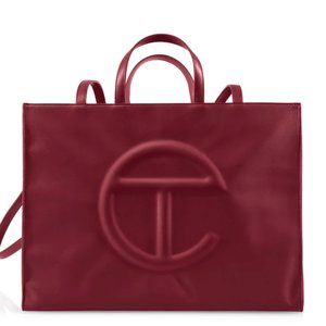 Telfar LARGE Shopping Bag - Oxblood